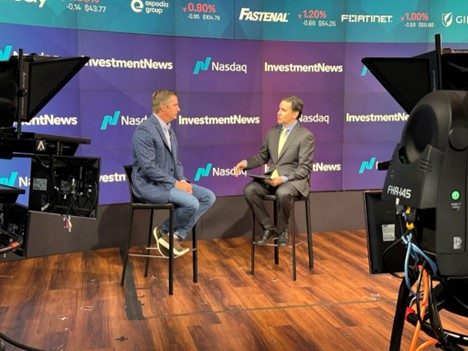 An interview with Gregg Greenberg at the NASDAQ in Times Square, New York. 